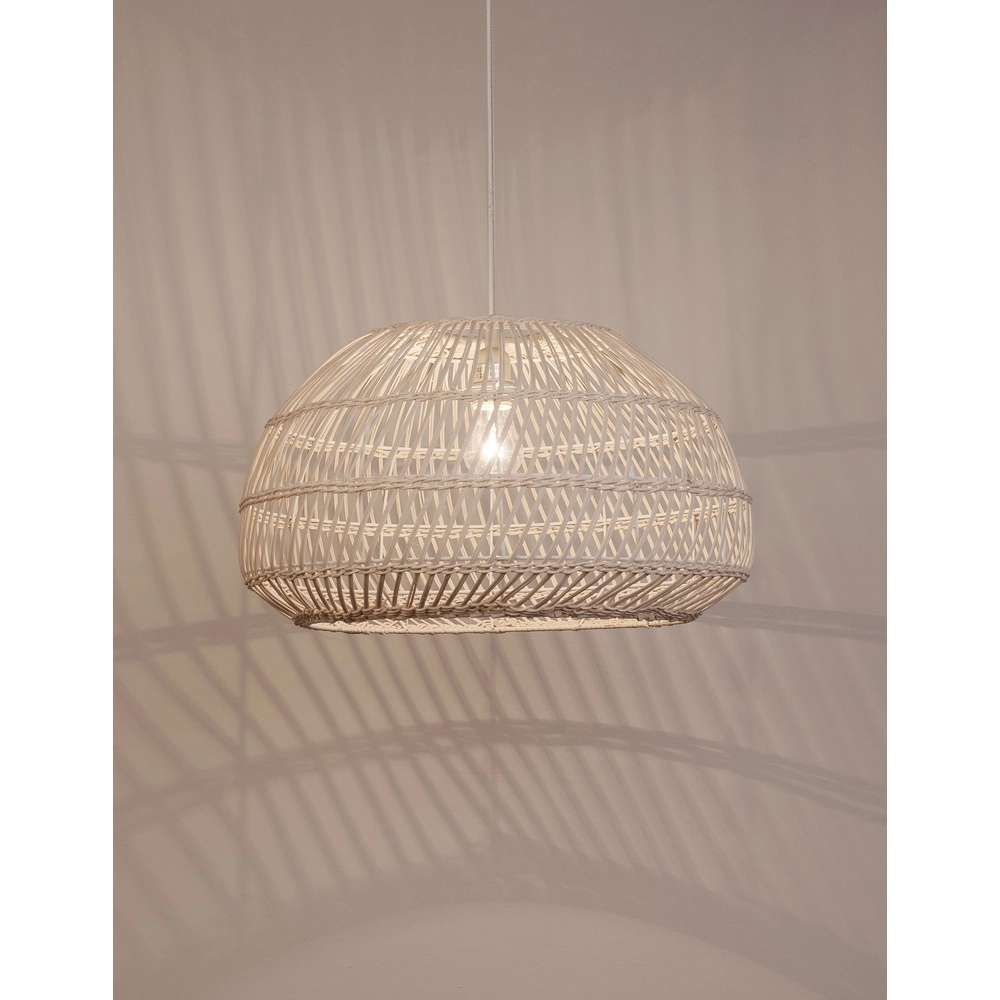 Witte hanglamp Melody Ø 50,5cm