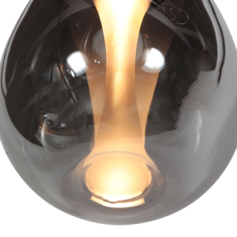 Hanglamp Glimsy 1-lichts zwart Ø 14,5cm Steinhauer 8712746177985