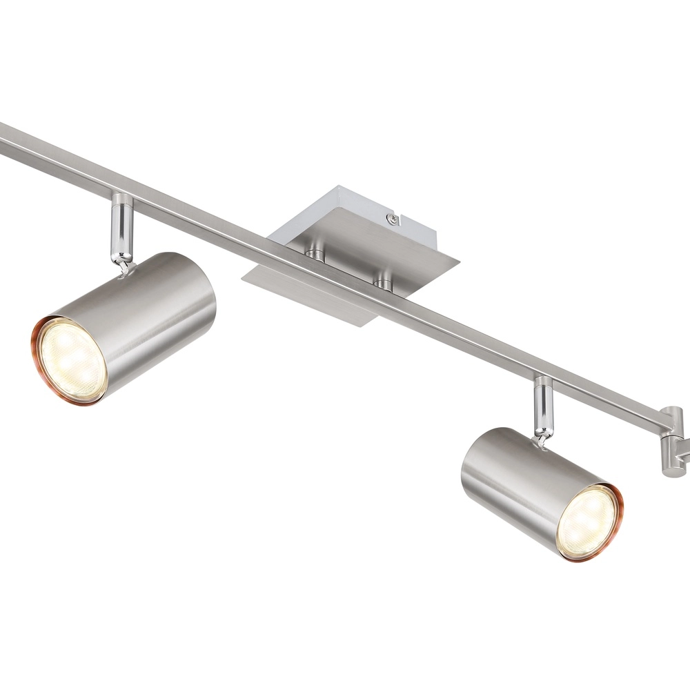 Plafondlamp Robby 6-lichts nikkel Globo 9007371425853