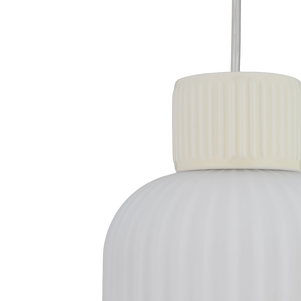 Hanglamp Aurora zand bruin Ø 14cm Lyora 5903139119689