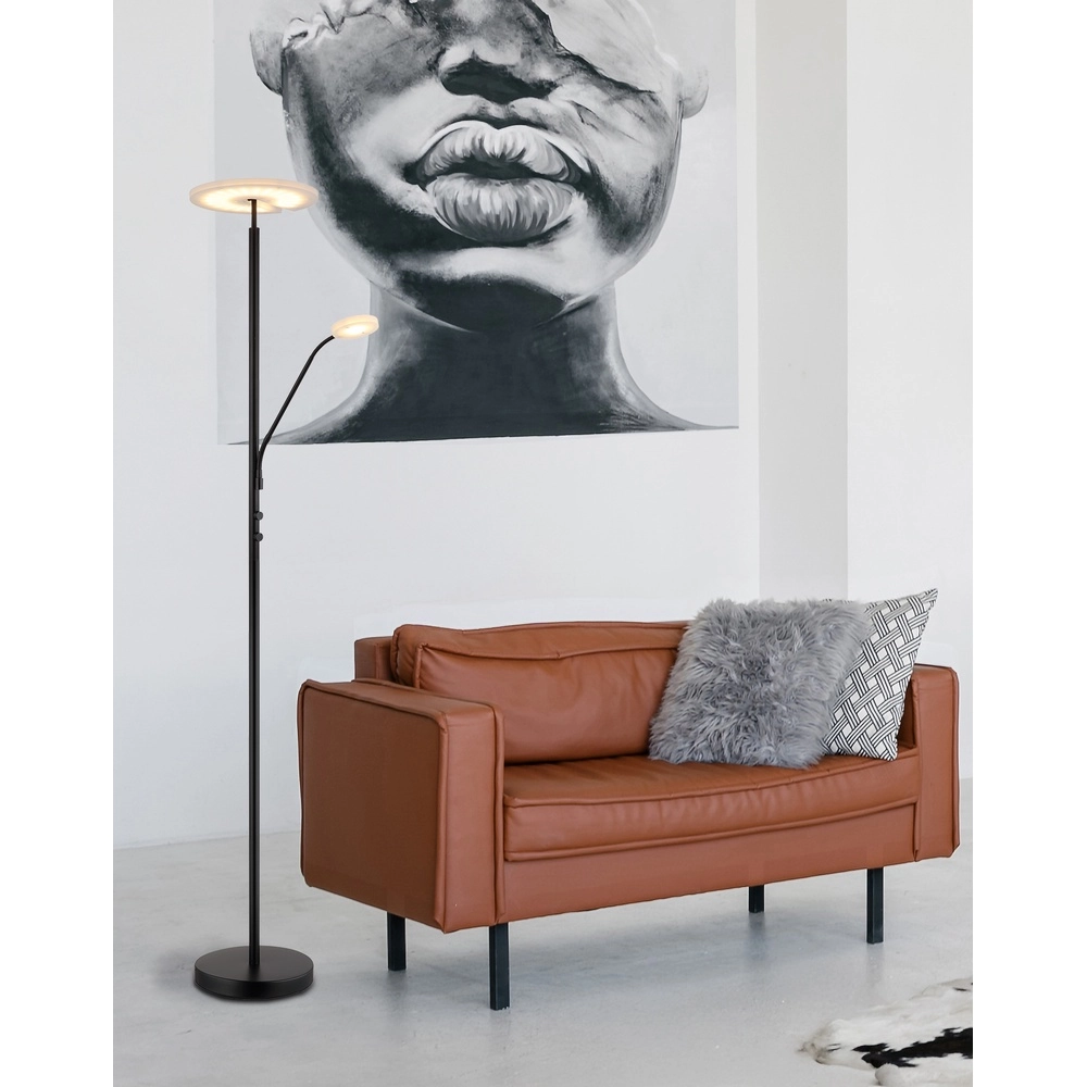 Design leeslamp Stanford zwart Globo 9007371516698