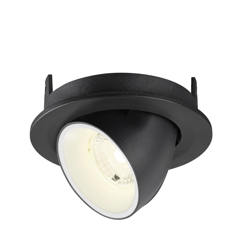Inbouwspot Numinos Gimble S zwart/wit 4000K - 40gr SLV 4024163313353