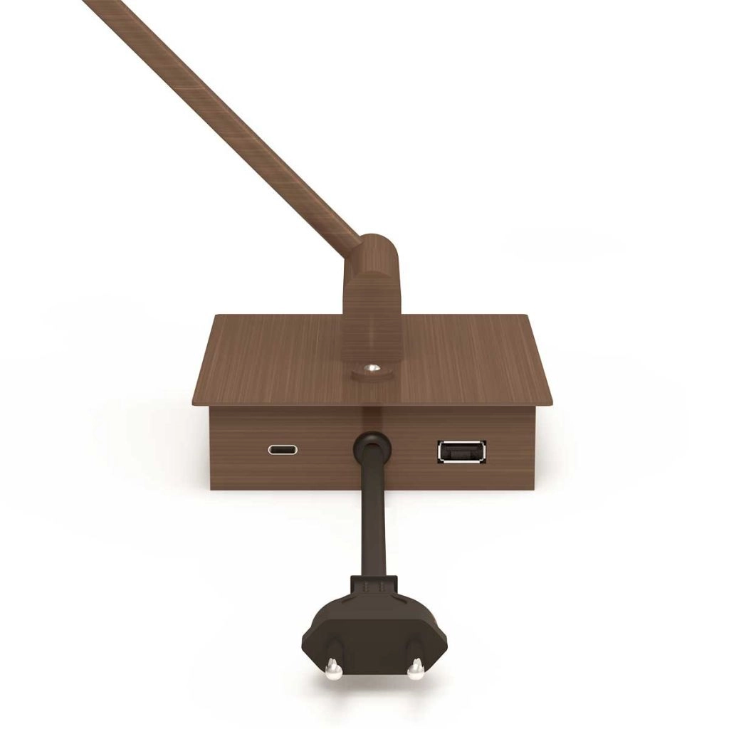 Wand leeslamp Retina brons Steinhauer 8712746165081