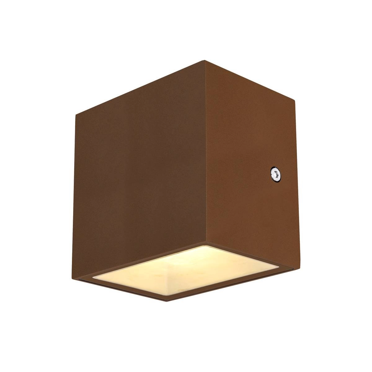 Wandlamp Sitra Up - Down 11cm bruin