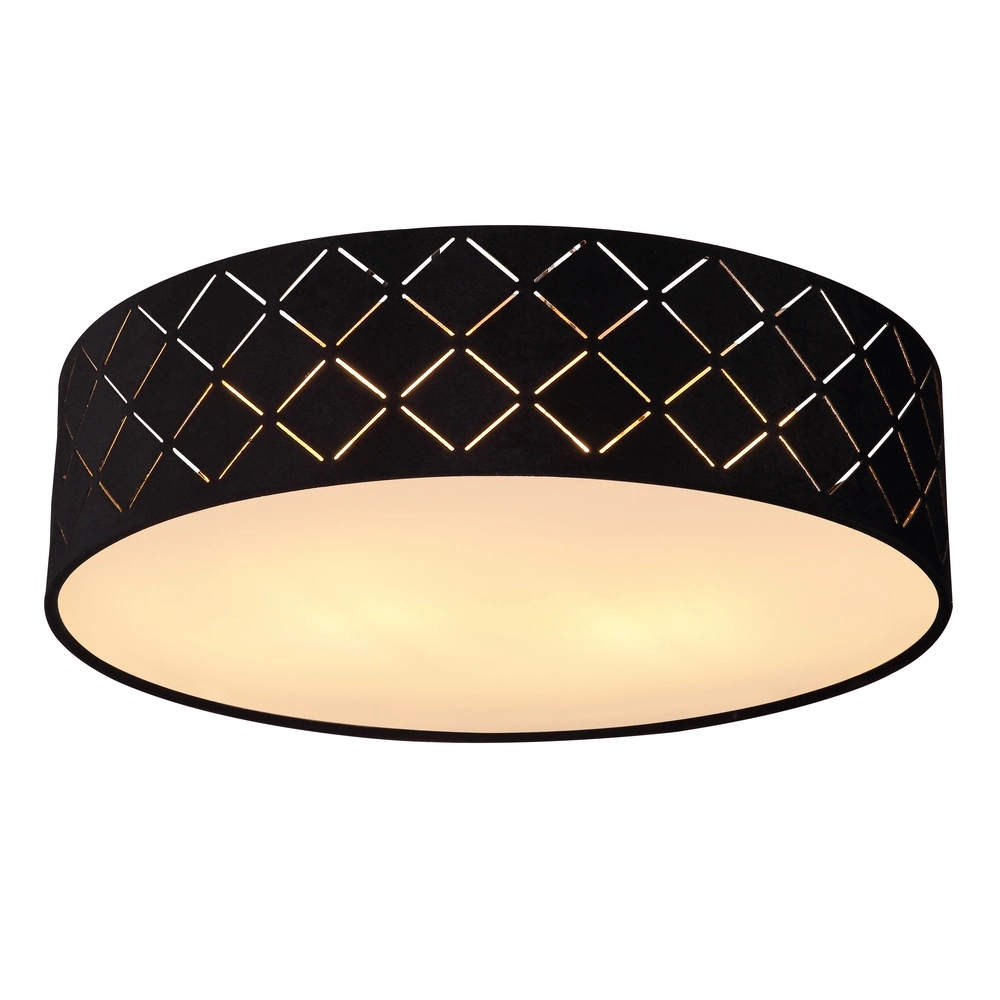 Plafondlamp Varios Ø 38cm zwart