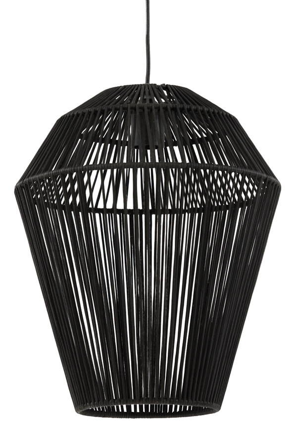Bohemian hanglamp Deya zwart Ø 45cm Light & Living 8717807681166