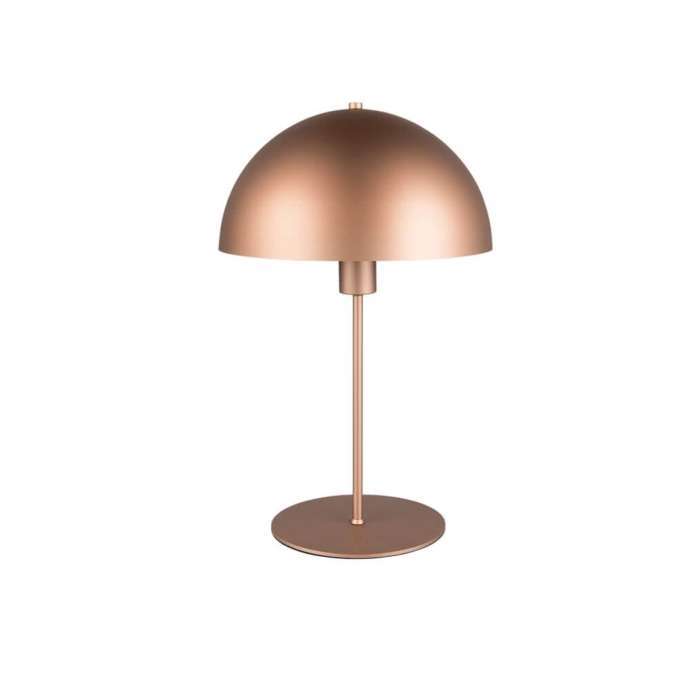Design tafellampje Nola koffiebruin Ø 30cm Trio 4017807633948