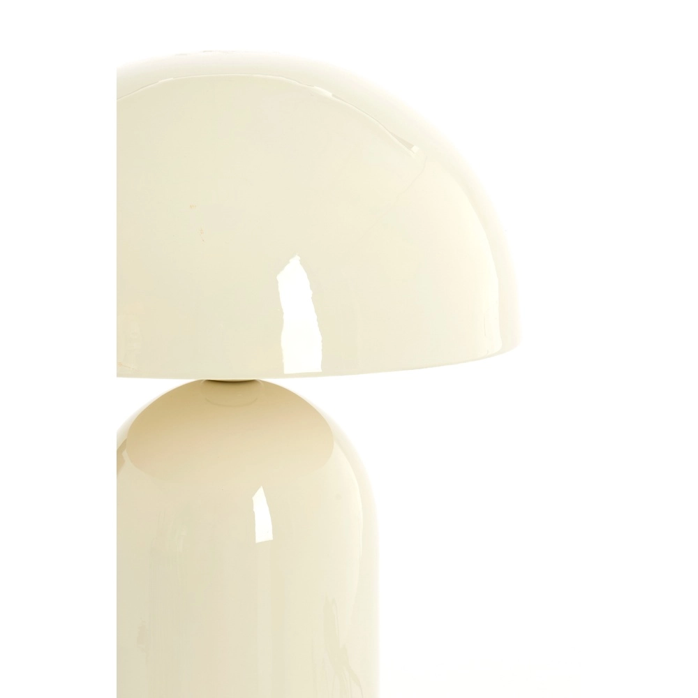 Champignon tafellamp Tolima glans crème - Ø 31cm Light & Living 8717807807832
