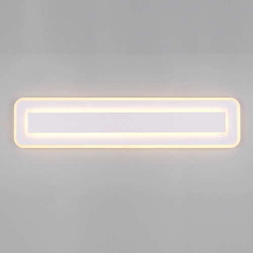 Moderne plafondlamp Riva wit 90cm Trio 4017807682953