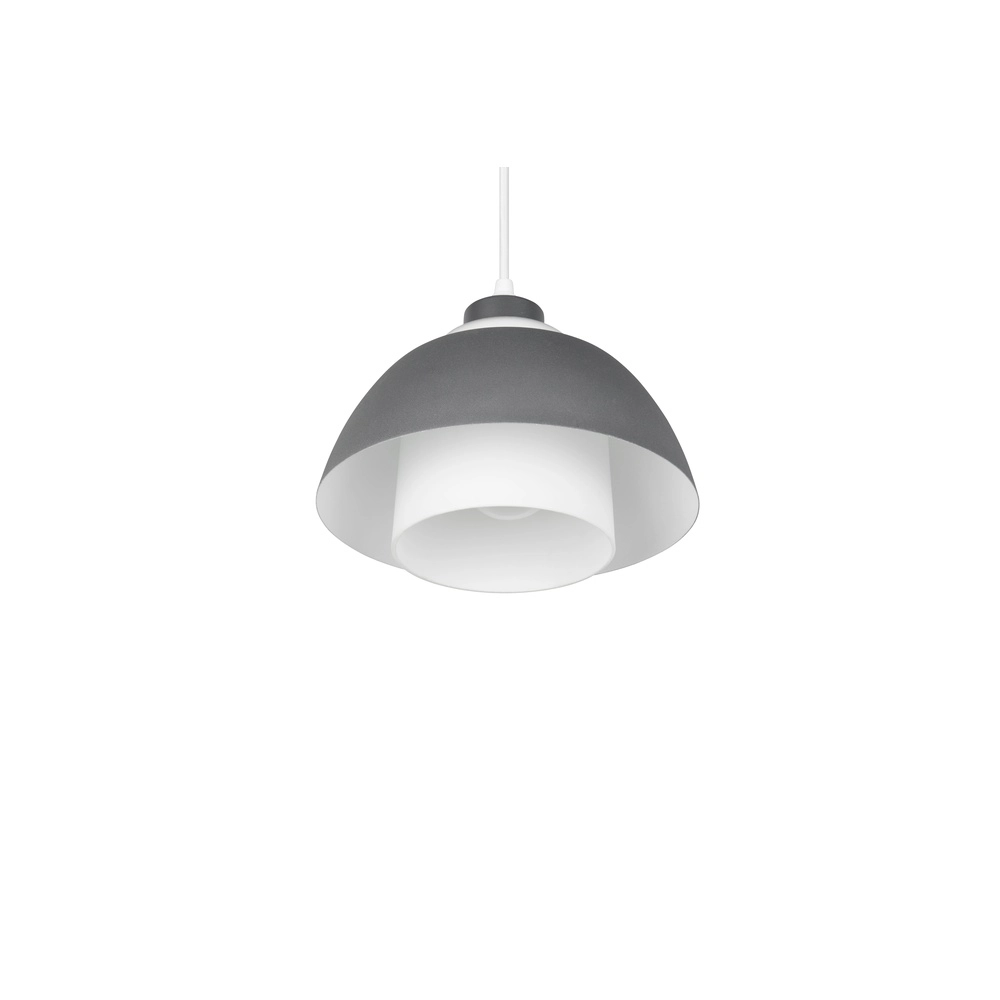 Design hanglamp Tilos antraciet Ø 23cm Trio 4017807682403