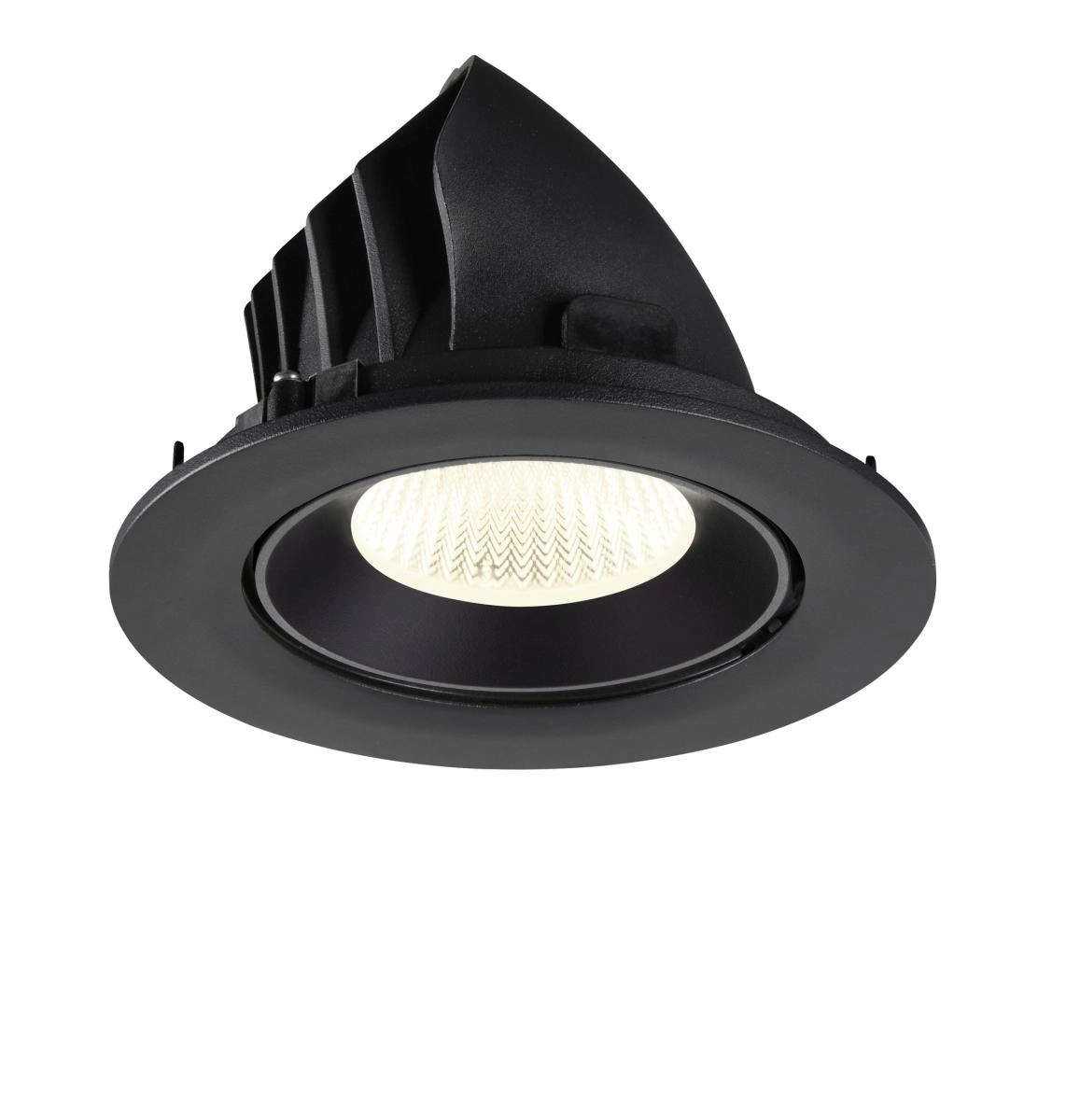 Inbouwspot Numinos Gimble L zwart 4000K - 40gr SLV 4024163310123