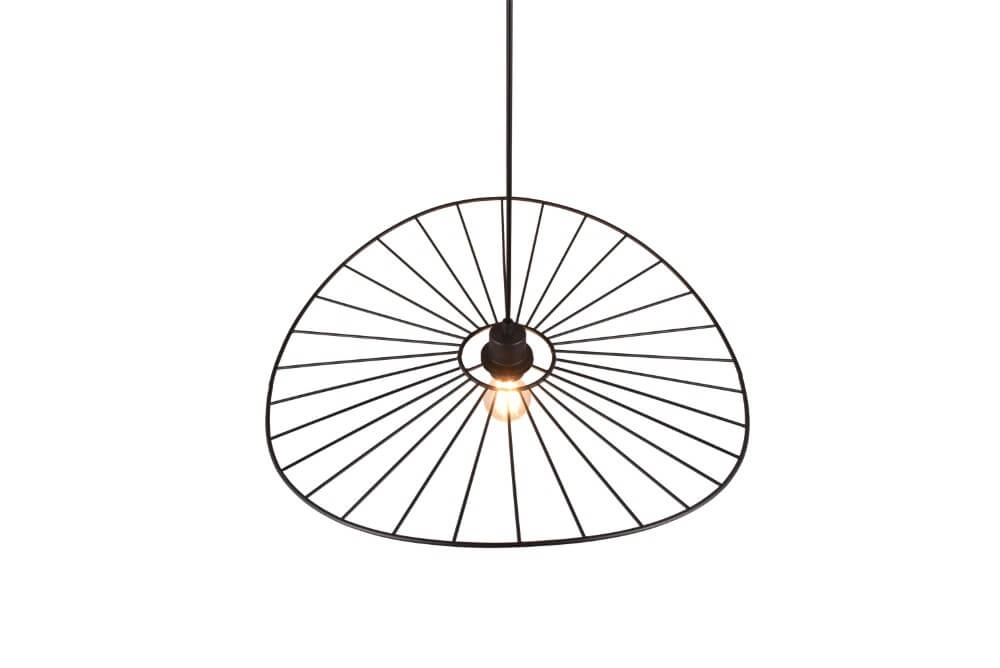 Hanglamp Chapeau zwart Trio 4017807574081
