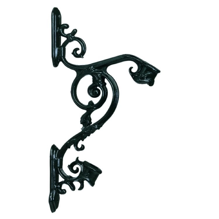 Vlaggestokhouder Classic zwart