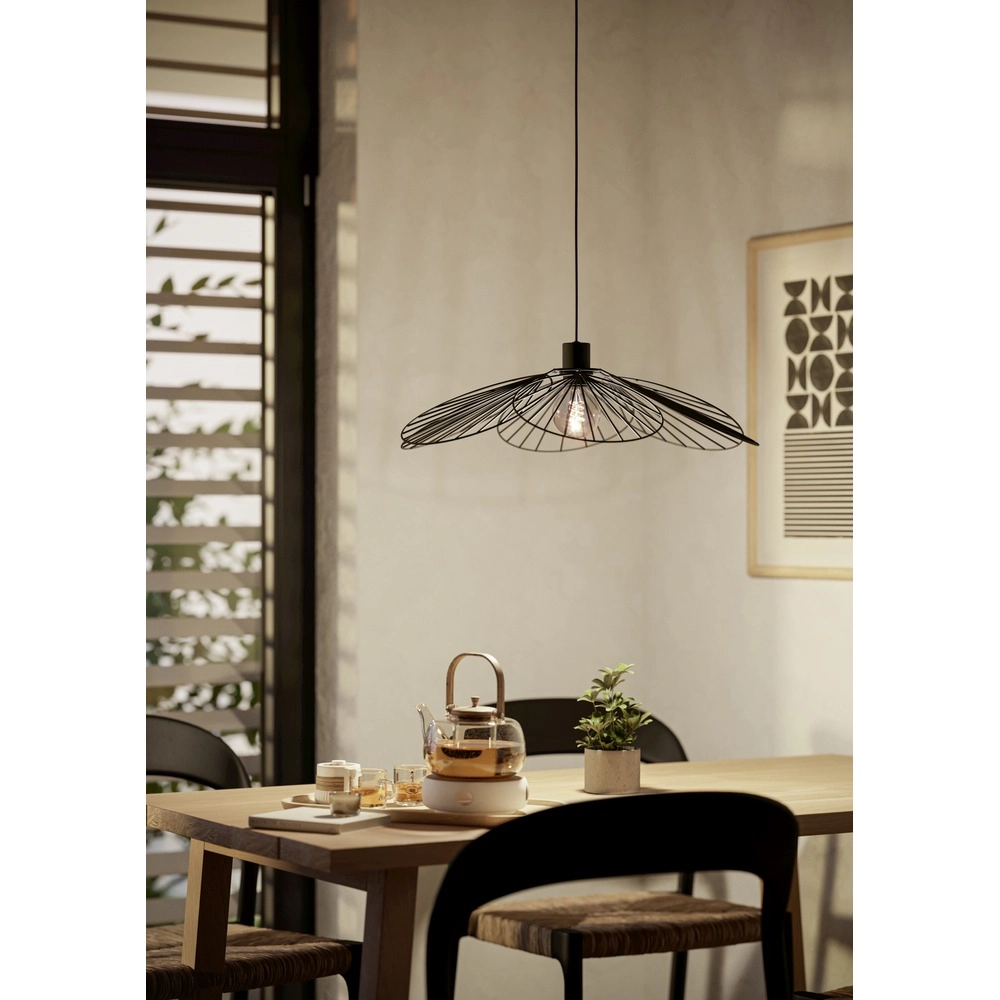 Hanglamp Binacua zwart Ø 60cm Eglo 9008606405923