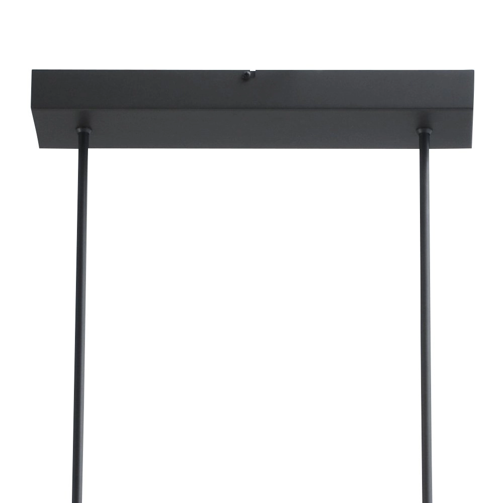 Eettafel lamp Real 3 160cm zwart Masterlight 8718121181981