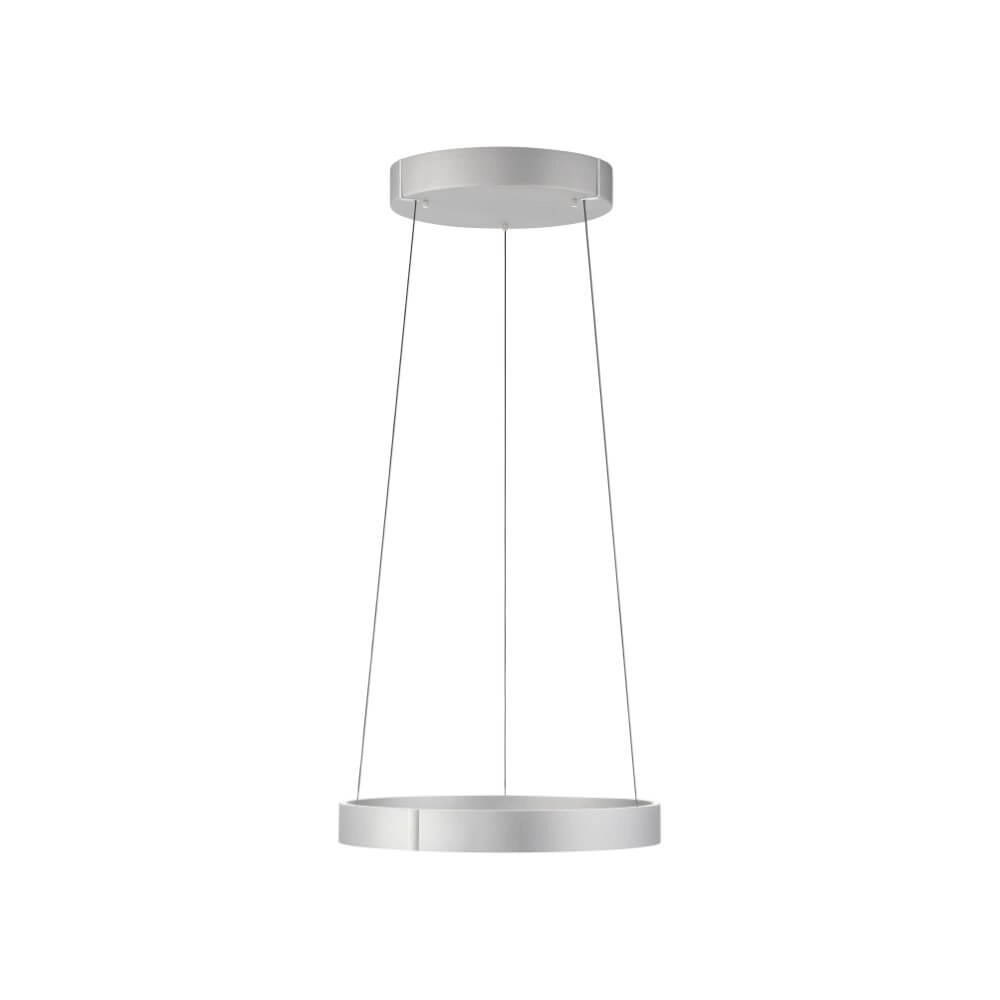 Ronde hanglamp Pure E-Clipse aluminium Ø 50cm