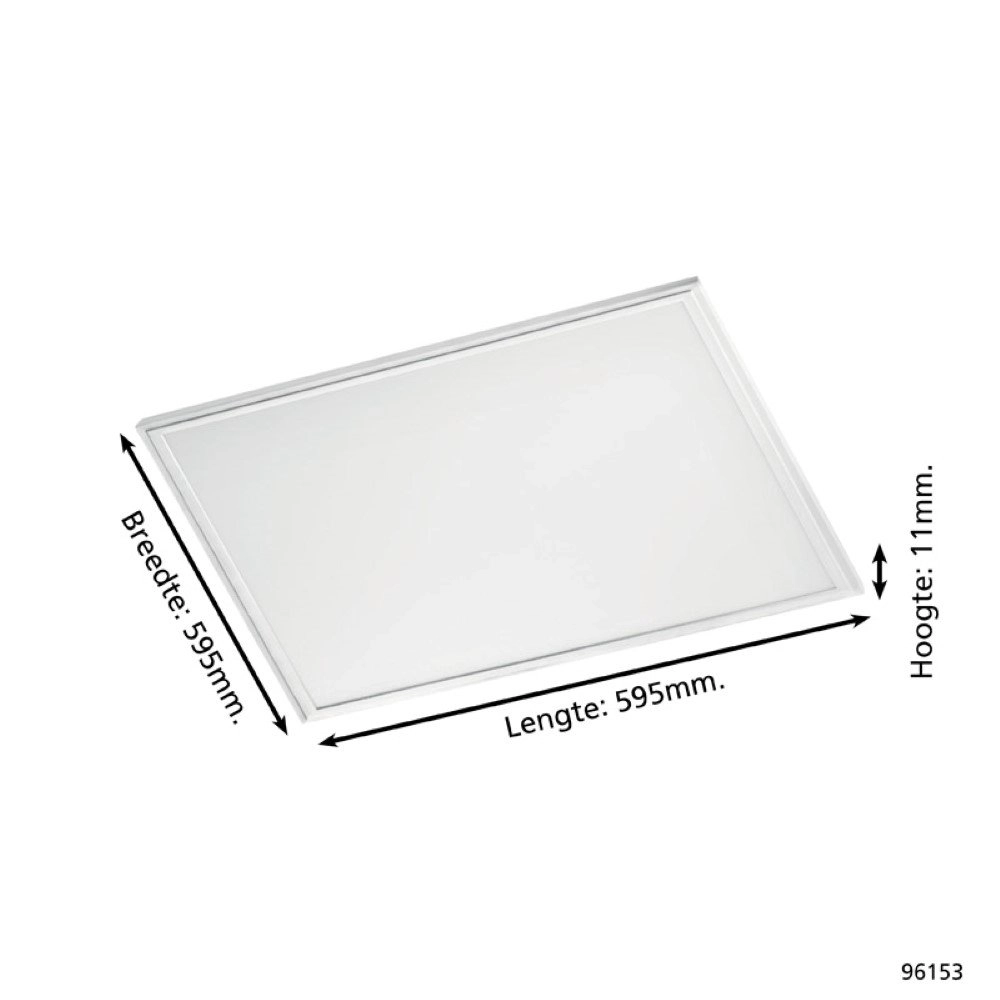 Led plafondlamp Salobrena 1 40w - 4000K 60cm wit Eglo 9002759961534