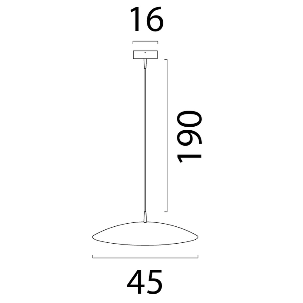 Hanglamp Scala Ø 45cm zwart nikkel Masterlight 8718121337333