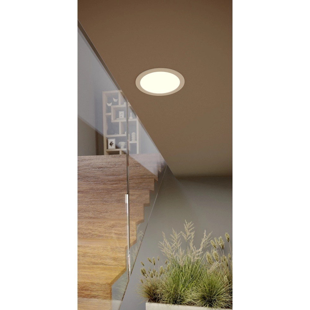 Inbouw lamp Fueva 6 rond - wit - Ø 16,8cm Eglo 9008606330775