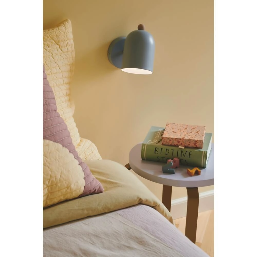 Blauwe wandlamp Gaston design Nordlux 5704924018749