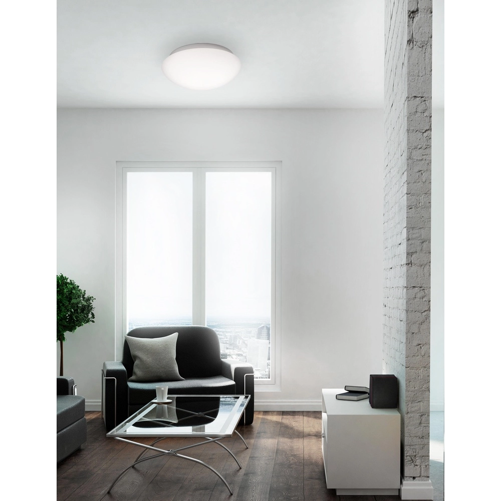 Plafondlamp Brest Ø 38cm wit Lyora 5212017411761