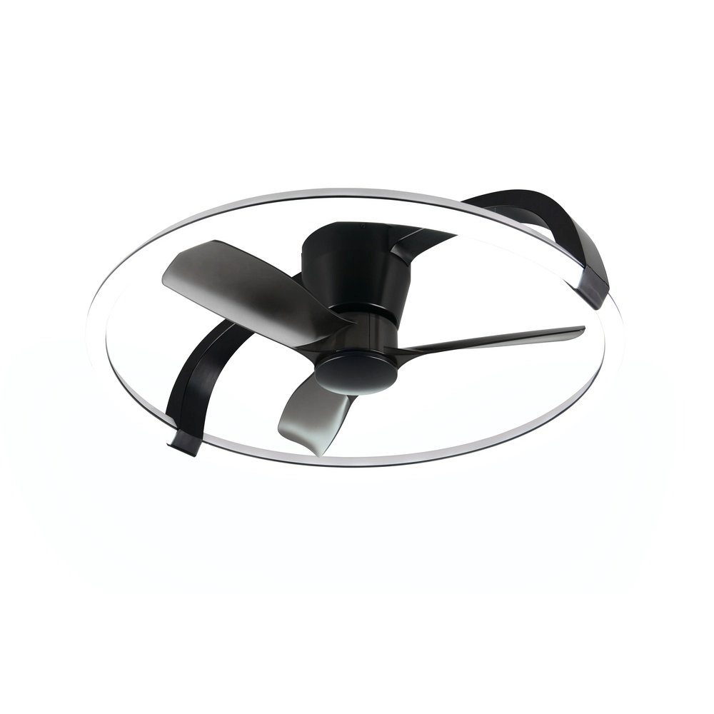 Smarthome ventilator Stockholm zwart Ø 73,5 Tuya Trio 4017807693133