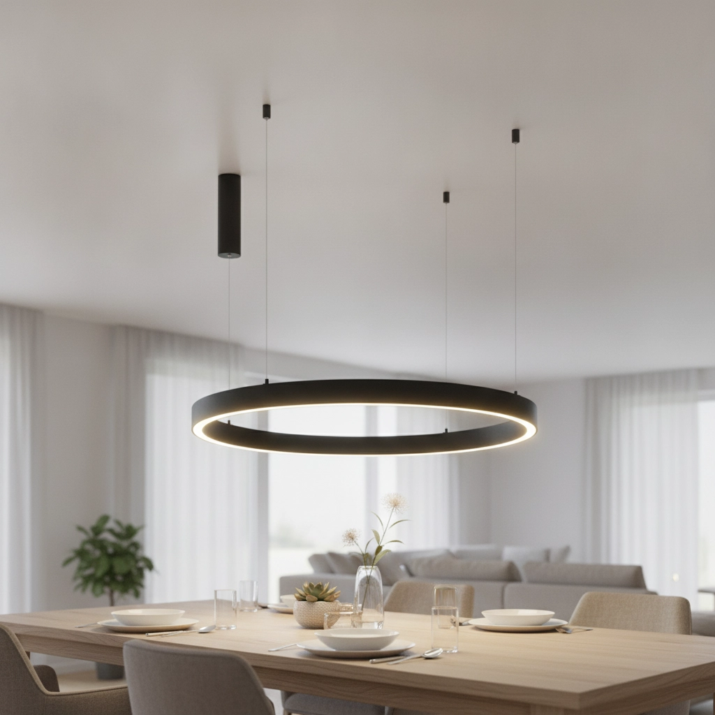 Design hanglamp Sting zwart Ø 100cm