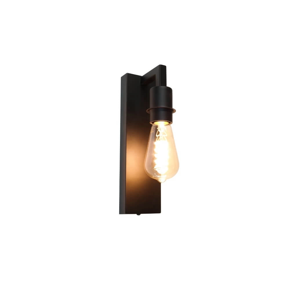 Wandlamp Movano zwart
