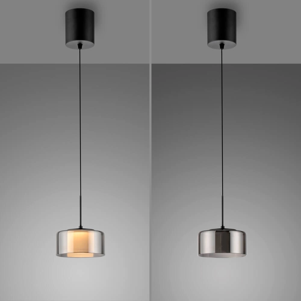 Zwarte hanglamp Rika modern Paul Neuhaus 4012248383063