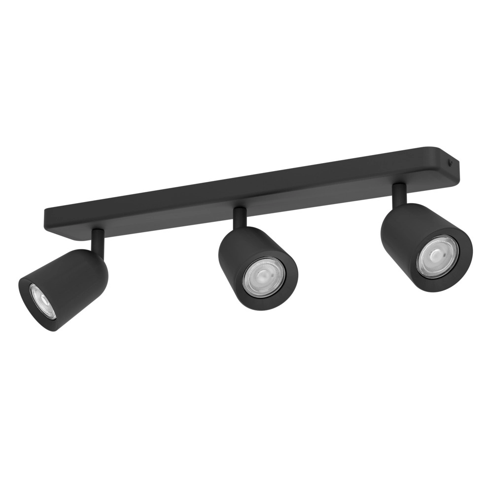 Opbouwspot Camaldoli 3-lichts zwart