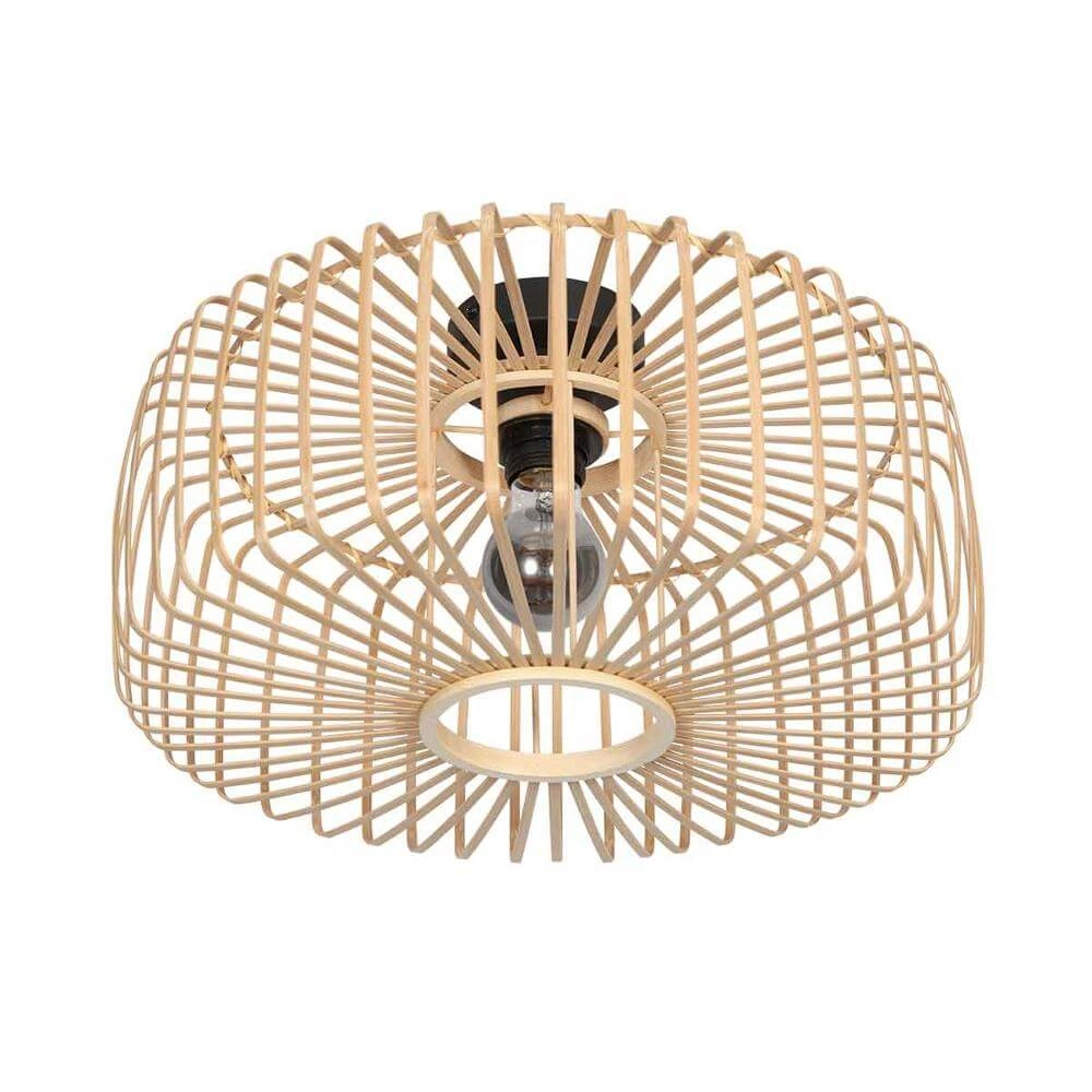 Bamboe plafondlamp Bloeba Ø 50cm Steinhauer 8712746176773