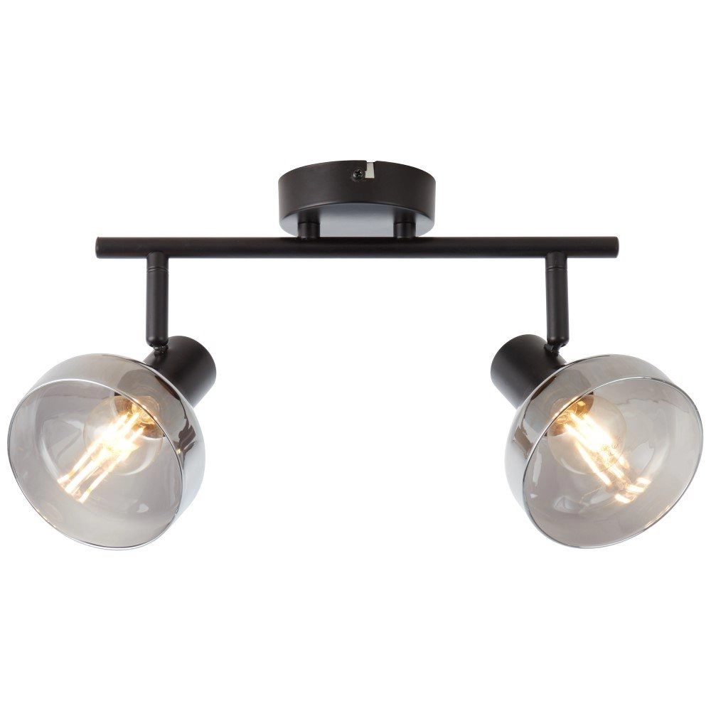 Design plafondlamp Reflekt 2-lichts zwart