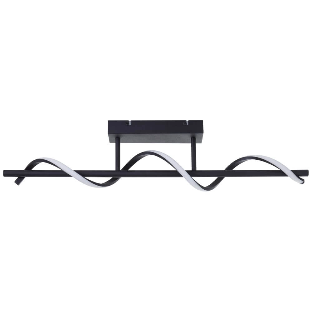 Design plafondlamp Eunice zwart Brilliant 4004353425493