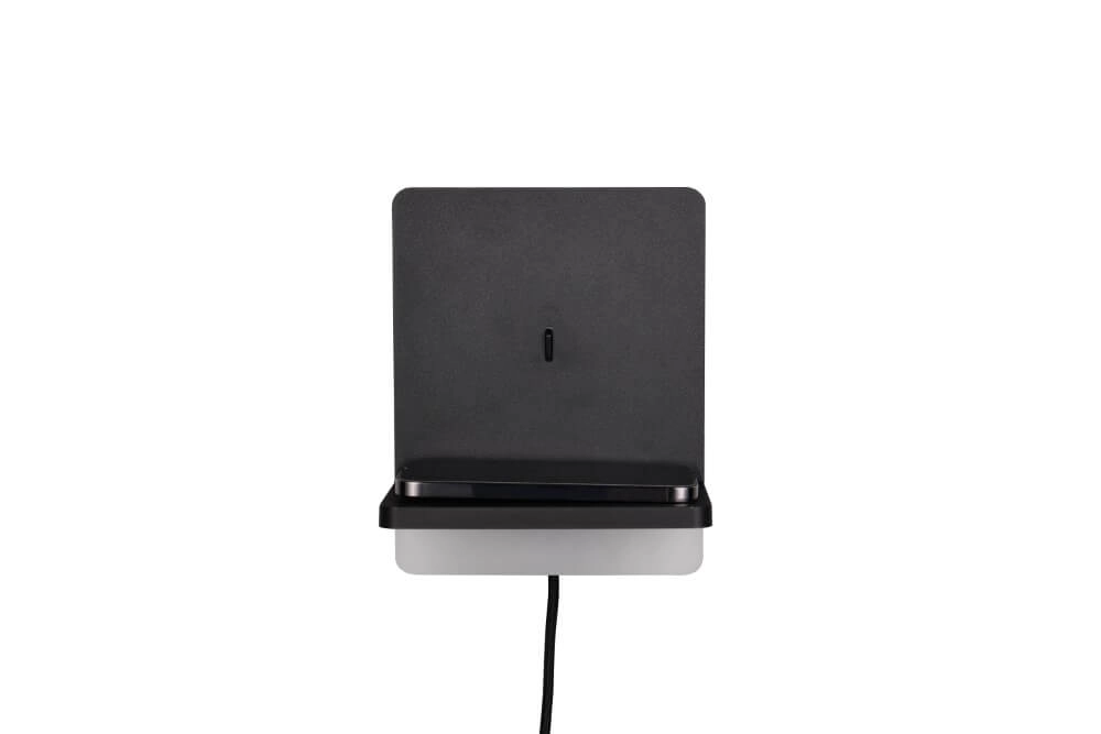 Led slaapkamer wandlamp Fairfield zwart Trio 4017807614787