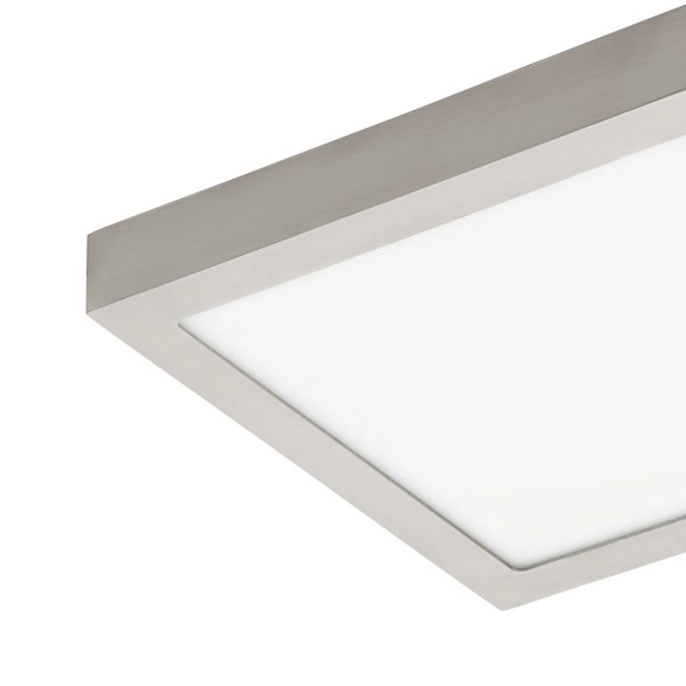 Led plafondlamp Fueva-C Square 30cm nikkel mat Eglo 9002759966812
