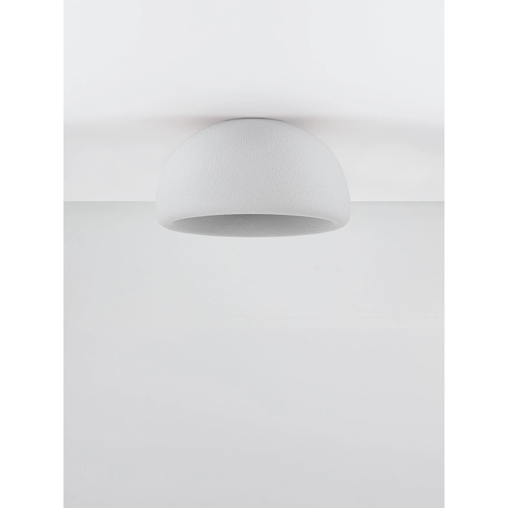 Moderne plafondlamp Davo grijs Ø 43cm Lyora 5212017495723