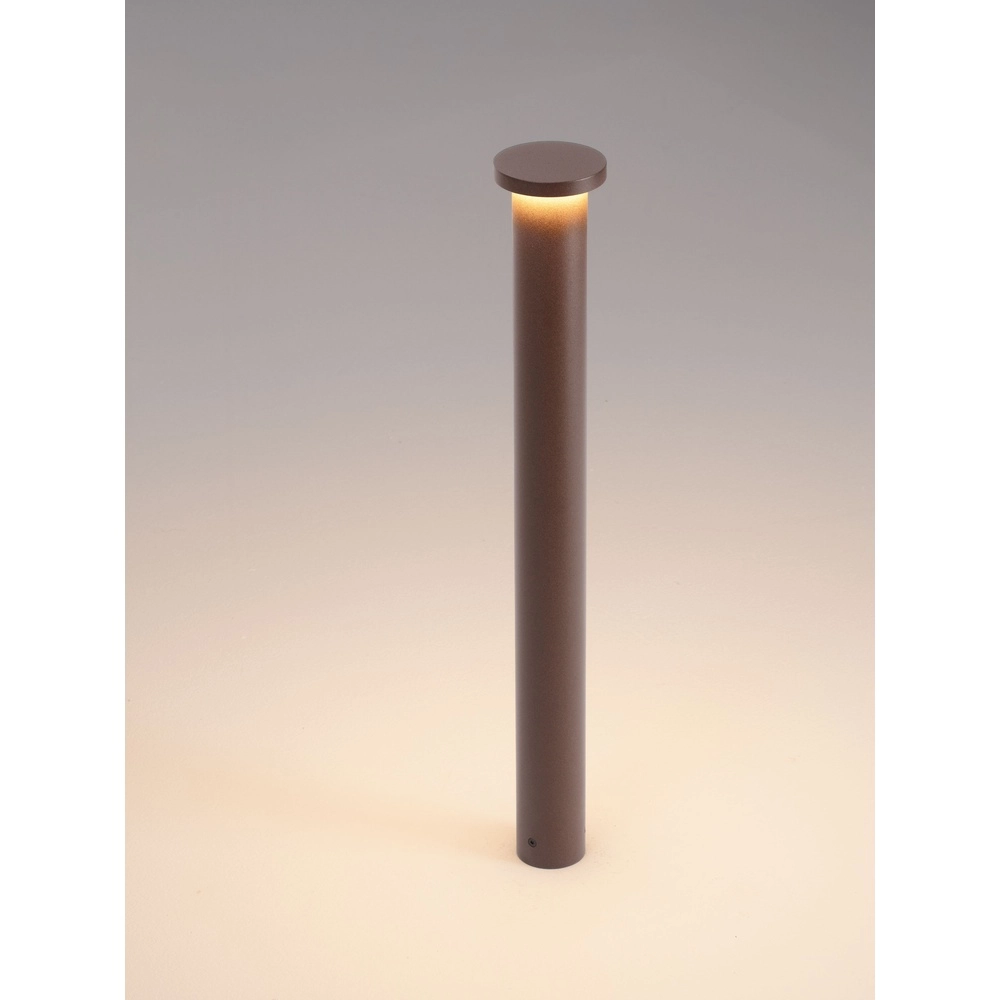Moderne padverlichting Bast roestbruin 65cm - 3000K Lyora 5212017497680