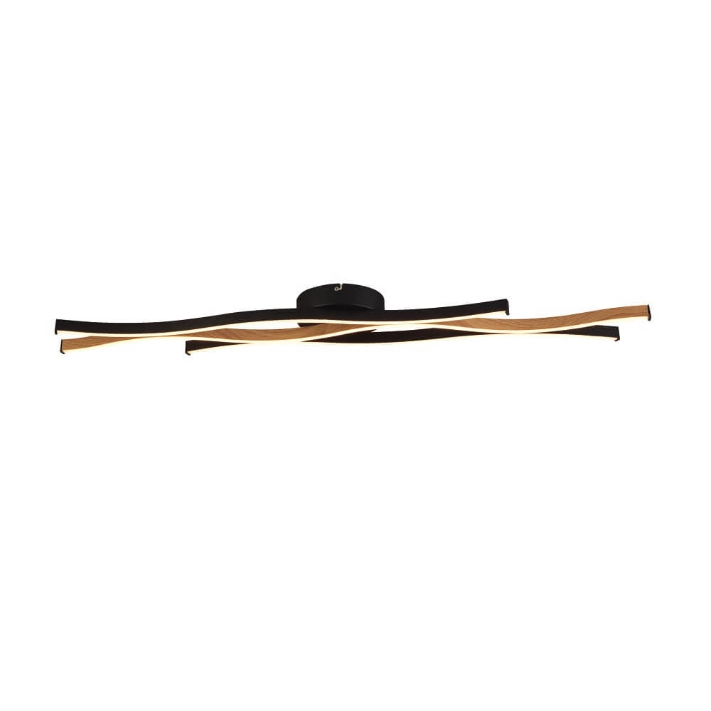 Strakke led plafondlamp Bloom