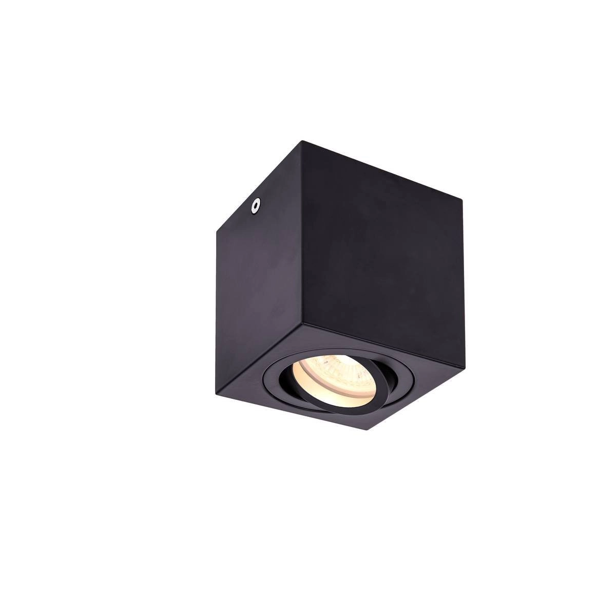 Plafondlamp Triledo GU10 8,5cm zwart