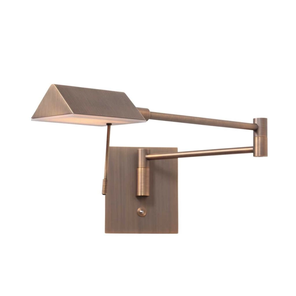 Wand leeslamp Retina brons Steinhauer 8712746165081