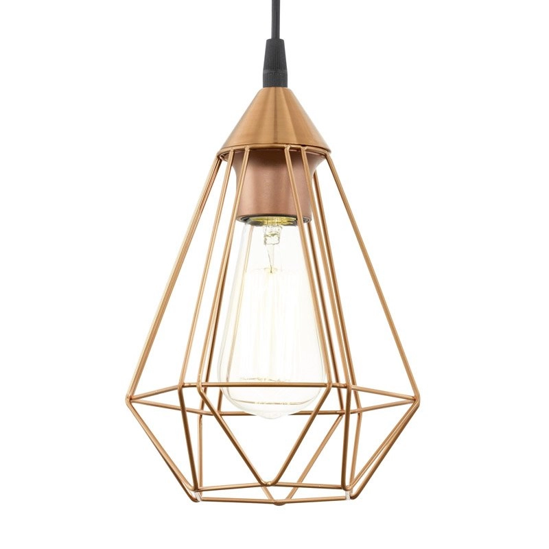 Hanglamp Tarbes 17cm koper