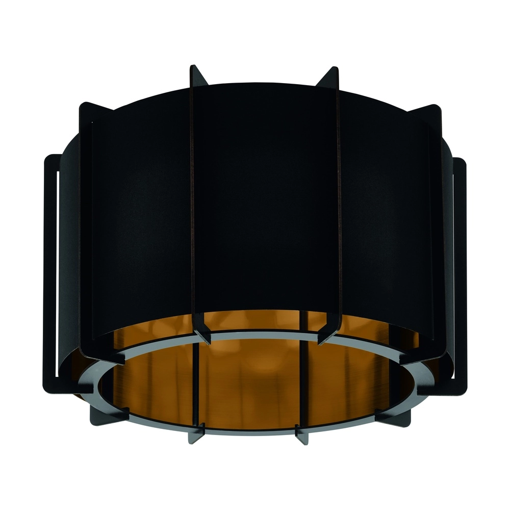 Plafondlamp Pineta zwart