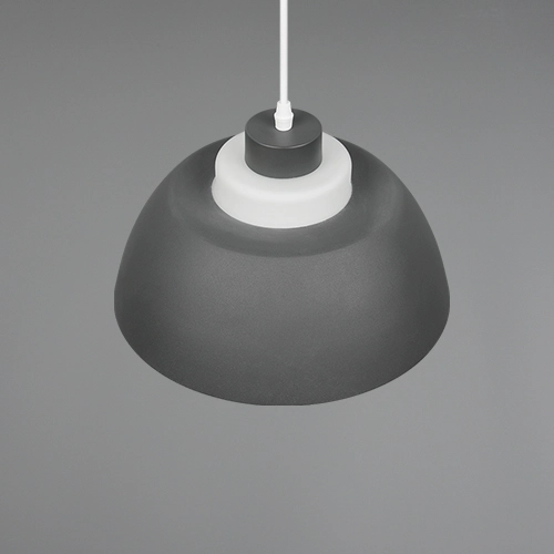 Design hanglamp Tilos antraciet Ø 30cm Trio 4017807682434