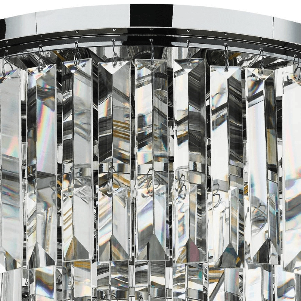 Basic plafondlamp met kristal Agrigento Ø 50cm Stars of Light 9002759395698