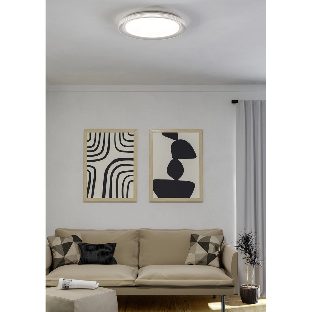 Plafonniere Semovigo wit Ø 50cm Eglo 9008606391820