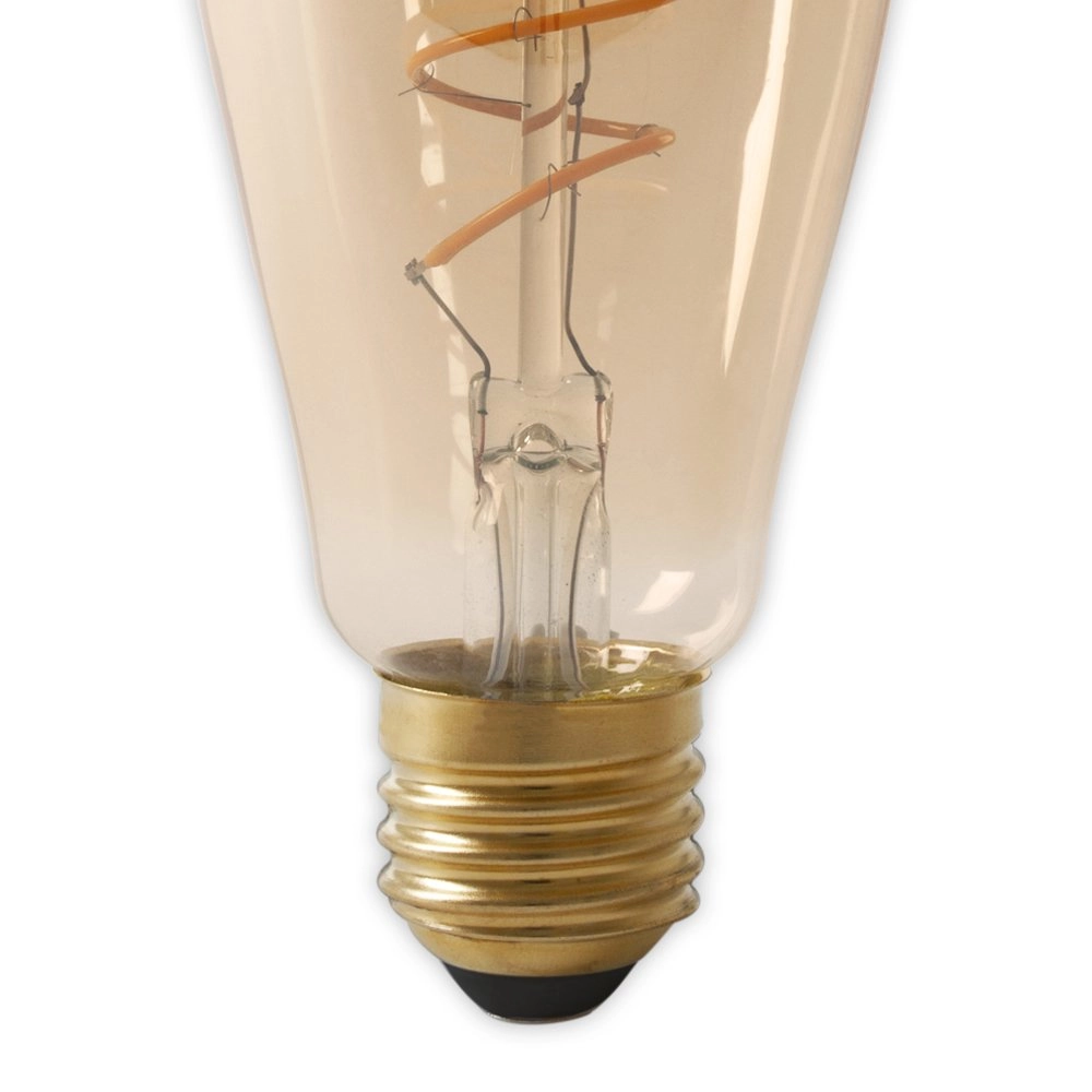 Light source 3,8W - E27 - ST64 - Led - Filament Gold curl Circle 8712879152187