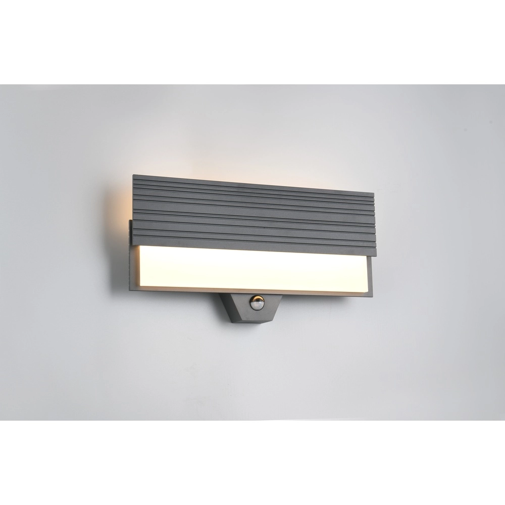 Design wandlamp Mariza antraciet met sensor Trio 4017807603774