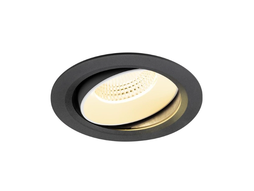 Inbouwspot Numinos Move XL zwart/wit 3000K - 55gr SLV 4024163307574