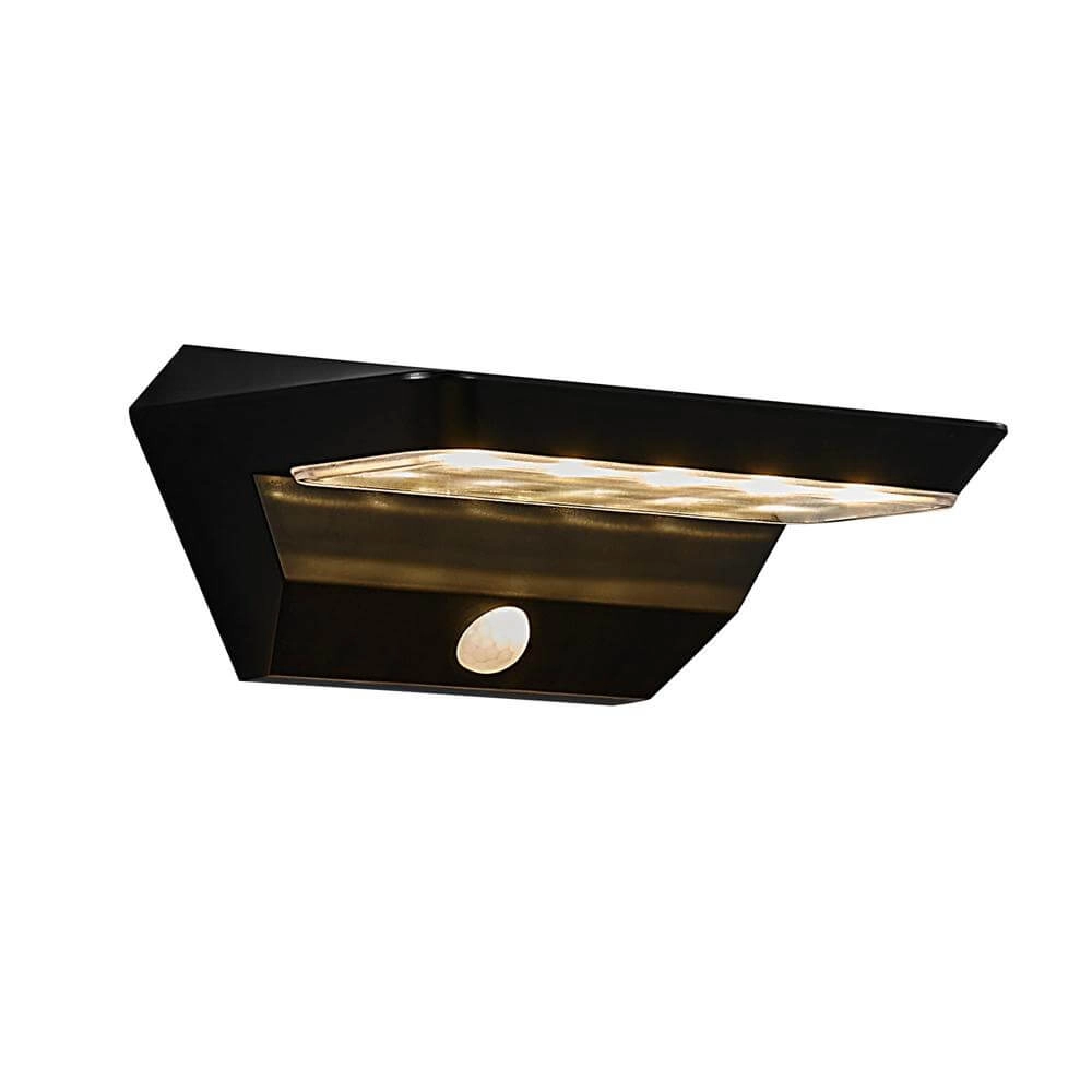 Zwarte wandlamp Agena design