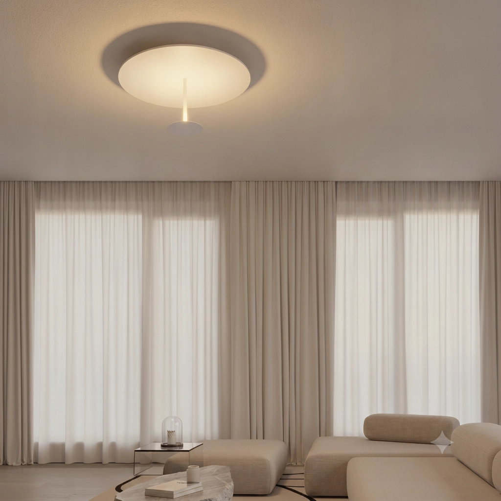 Design plafondlamp Nima wit Ø 45cm